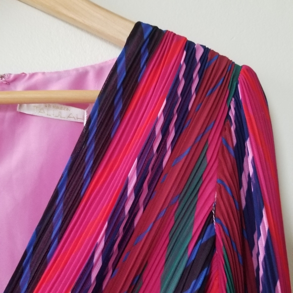 TALULAH Sugar and Spice Pleated Mini Dress - Picture 10 of 16